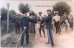 CPA Carte Postale / Militaria / Caïn, éditeur / Frontière Franco-Allemande. - Guerre 1914-18