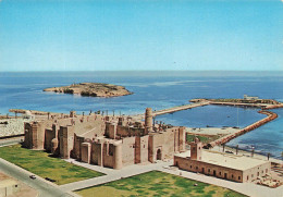 TUNISIE - Monastir - Le Ribat -  Vue D'ensemble - Vue Sur La Mer - Carte Postale Ancienne - Tunisia