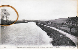 60 Oise PONT DE RETHONDES L'Aisne Vue Prise Du Pont - Autres & Non Classés