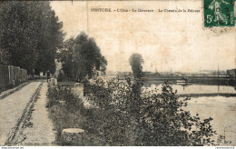 NÂ°35091 Z -cpa Pontoise -le DÃ©versoir -le Chemin De La Pelouse- - Pontoise