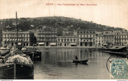 NÂ°35015 Z -cpa Cette -vue Panoramique Du Mont Saint Clair- - Sete (Cette)