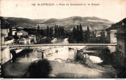 NÂ°34996 Z -cpa St Affrique -pont Du Centenaire Et La Sorgue- - Saint Affrique