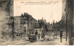 NÂ°34925 Z -cpa Aspect D'Arras AprÃ¨s Bombardement - Arras