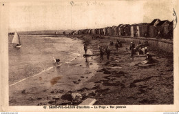 NÂ°34902 Z -cpa Saint Pol De LÃ©on -la Plage- Vue GÃ©nÃ©rale- - Saint-Pol-de-Léon