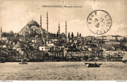 NÂ°34790 Z -cpa Constantinople -mosquÃ©e SulimaniÃ©- - Turquie