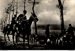 NÂ°34663 Z -cpsm Nangis -chasse Ã  Courre En ForÃªt De Villefermoy- Le Lancer De Chien- - Hunting