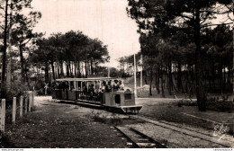 NÂ°34648 Z -cpsm Cap Ferret -le Petit Tram Forestier Ã  La Station- - Autres & Non Classés