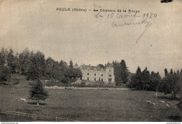 NÂ°34640 Z -cpa Poule -le ChÃ¢teau De La Rouge- - Autres & Non Classés