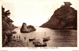 NÂ°35719 Z -cpa La Ciotat -la Calanque De Figuerolles- - La Ciotat