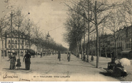 NÂ°35713 Z -cpa Toulouse -allÃ©e Lafayette- - Toulouse