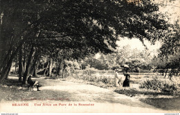 NÂ°35640 Z -cpa Beaune -une AllÃ©e Au Parc De La Bouzaize- - Beaune