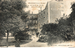 NÂ°35535 Z -cpa Contrexeville -le Jardin De L'hÃ'tel- - Contrexeville