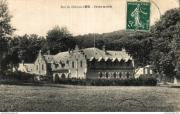 NÂ°35381 Z -cpa Parc Du ChÃ¢teau D'Eu -ferme ModÃ¨le- - Schlösser