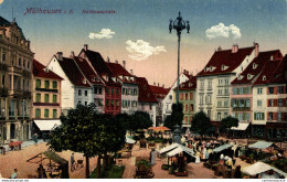 NÂ°35383 Z -cpa MÃ¼lhausen -le MarchÃ©- - Markets