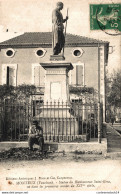 NÂ°35236 Z -cpa Monteux -statue Du Bienheureux Saint Gens- - Monteux