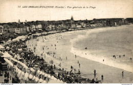 NÂ°36311 Z -cpa Les Sables D'Olonne -vue GÃ©nÃ©rale De La Plage- - Sables D'Olonne