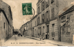 NÂ°36189 Z -cpa Gennevilliers -rue Aguado- - Gennevilliers