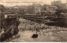 NÂ°36176 Z -cpa Biarritz -vue GÃ©nÃ©rale Du  Port Vieux- - Biarritz