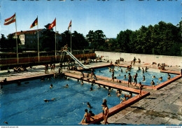 NÂ°36053 Z -cpsm La Piscine De Bourg De PÃ©age - Natation