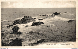 NÂ°35949 Z -cpa Piriac -les Rochers De La CÃ'te- - Piriac Sur Mer