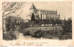 NÂ°35947 Z -cpa MÃ©lisey -l'Ã©glise Et Le Vieux Clocher- - Mélisey