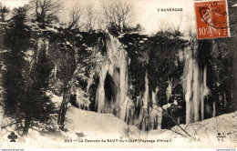 NÂ°35892 Z -cpa La Cascade Du Saut De Loup -paysage D'hiver- - Other & Unclassified