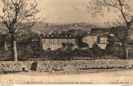 NÂ°35854 Z -cpa Carcassonne -vue Prise De La Route De Ville Montauson- - Carcassonne