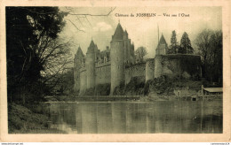 NÂ°35808 Z -cpa ChÃ¢teau De Josselin -vue Sur L'Oust- - Josselin