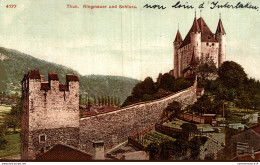 NÂ°36835 Z -cpa Thun -Ringmauer Und Schloss- - Other & Unclassified