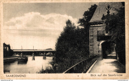 NÂ°36706 Z -cpa Saargemond -blick Auf Die Saarbrucke- - Autres & Non Classés