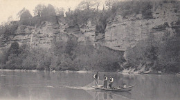 GENÉVE,  Falaises Du Rhone - Genf, Fischer Auf Der Rhone. Julien Frères, Um 1900 - Genève