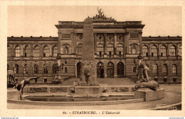 NÂ°36424 Z -cpa Strasbourg -l'universitÃ©- - Strasbourg