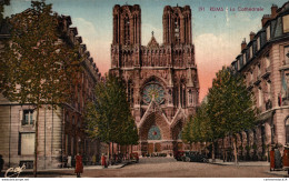 NÂ°36414 Z -cpa Reims -la CathÃ©drale- - Reims