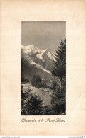 NÂ°37887 Z -cpa Chamonix Et Le Mont Blanc - Chamonix-Mont-Blanc