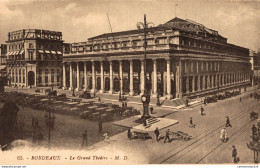 NÂ°37869 Z -cpa Bordeaux -le Grand ThÃ©Ã¢tre- - Bordeaux