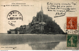 NÂ°36965 Z -cpa Le Mont Saint Michel -poeme De Botrel- - Le Mont Saint Michel