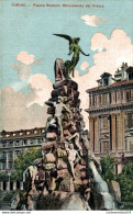 NÂ°36944 Z -cpa Torino -piazza Statuto- Monumento De'lFrejus- - Other Monuments & Buildings