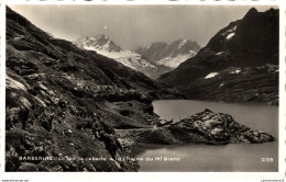 NÂ°36887 Z -cpsm Barberine -le Lac , La Cabane Ã  La ChaÃ®ne Du Mt Blanc- - Autres & Non Classés