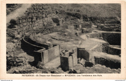 NÂ°38554 Z -cpa MycÃ¨nes -les Tombeaux Des Rois- - Grèce