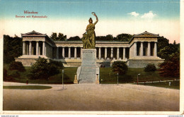 NÂ°38541 Z -cpa MÃ¼nchen -Bavaria Mit Ruhmeshalle- - Muenchen