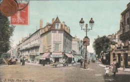 03 - Carte Postale Ancienne De  VICHY Place Victor Hugo - Vichy