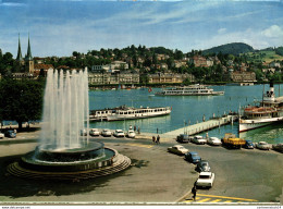 NÂ°38487 Z -cpsm GenÃ¨ve -nombreuses Voitures - Voitures De Tourisme