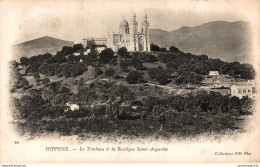 NÂ°38384 Z -cpa Hippone -le Tombeau Et La Basilique Saint Augutin- - Autres & Non Classés