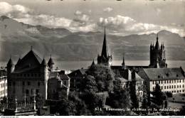 NÂ°38323 Z -cpsm Lausanne, Le ChÃ¢teau Et La CathÃ©drale- - Lausanne