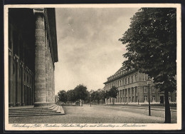 AK Oldenburg I. Old., Ratsherr Schulze Strasse Mit Landtag U. Ministerium  - Oldenburg