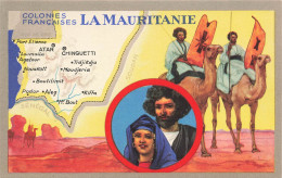 MIKIBP13-025- LA MAURITANIE COLONIES FRANCAISES PLAN EDITION PRODUITS CHIMIQUES LION NOIR - Mauritanië