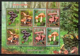 Belarus 2013 Bielorrusia / Mushrooms MNH Setas Champignons Pilze / Cu20341  8-13 - Mushrooms