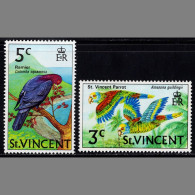 BB3763 St Vincent 1967 Bird Parrots 2V MNH - St.Vincent & Grenadines