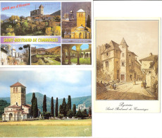 LOT DE 3 CPSM DE SAINT BERTRAND DE COMMINGES - Saint Bertrand De Comminges