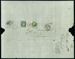 1871, Lettre De Sidi-Bel-Abbès (Algérie) Pour Bordeaux, - 1849-1876: Période Classique